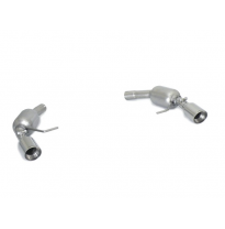 Escape Trasero Doble Acero Inox Salidas Redondas 90 Mm Sport Line
  Audi A5 (Typ 8t) 2007&gt;&gt;2016 Cabrio 2.7tdi V6 (140kw) 200