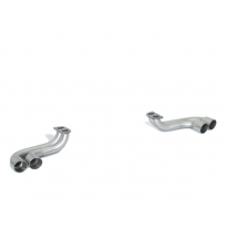 Cola Redonda 2 / 2x80 Mm Sport Line Asimetricas Acero Inox 
  Ferrari 360 360 Spider 3.6 V8 (294kw) 1999&gt;&gt;2004 Ragazzon