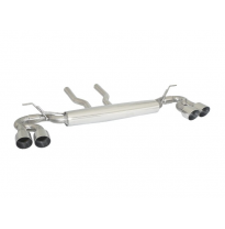 Escape Trasero Doble Acero Inox Salidas Redondas 2x102 Mm Sport Line Asimetricas
  Porsche Cayenne(955) 2002>>2007 Turbo 4.5