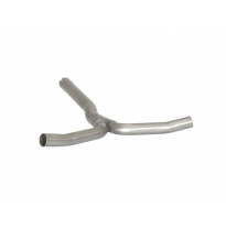 Tubo De Conexión En &quot;Y&quot; Acero Inox - Para Instalar Con 10.0386.60
  Mini R55 Clubman 2007&gt;&gt;2014 Cooper S 1.6 (128kw) 11/2007&gt;&gt;20