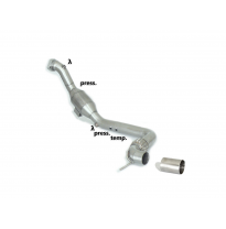 Catalizador metalico 200cpsi grupo N   </p>
 Línea con diámetro mejorado 70 mm
 Es necesario reprogramar la centralita 
 - Ford