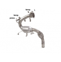 Catalizador Grupo N + Tramo Sustitución Filtro Antipartículas Acero Inox Grupo N   
 Es Necesario Reprogramar La Centralita
 Min