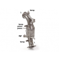 Catalizador Grupo N + Tramo Sustitución Filtro Antipartículas Acero Inox Grupo N   
 Es Necesario Reprogramar La Centralita
 Alf