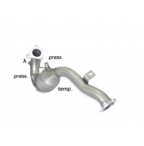 Catalizador Grupo N + Tramo Sustitución Filtro Antipartículas Acero Inox Grupo N - Mot.Cap / Ccw (2967cc) Versión Larga - &gt;&gt;05/2