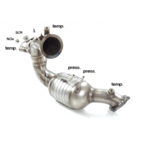 Catalizador Grupo N + Tramo Sustitución Filtro Antipartículas Acero Inox Grupo N   
 Es Necesario Reprogramar La Centralita
 Aud