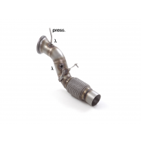 Tramo sustitución catalizador grupo N en acero inox   </p>
 
 Es necesario reprogramar la centralita 
 - BMW Serie2 F22 / F23 20