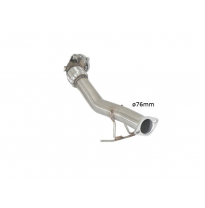 Downpipe Inox - Línea Con Diámetro Mejorado 76 Mm
  Ford Focus Mk2 (Typ Da3) 2005&gt;&gt;2010 Rs 2.5 Turbo (224kw) ø76mm 2009&gt;&gt; Ragazz