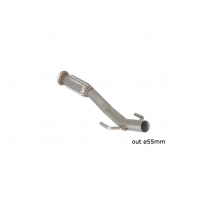 Tramo Delantero Con Flexible Acero Inox
  Peugeot 207 1.6 16v Thp Gti (128kw) 2007&gt;&gt; Ragazzon