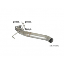 Tramo Sustitución Filtro Antipartículas Gr. N Acero Inox - Mot.Bks (2967cc)
 Es Necesario Reprogramar La Centralita
 Audi Q7 (Ty