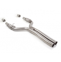 Tramo Intermedio Grupo N Acero Inox 
 Línea Con Diámetro Mejorado 76 Mm
 Alfa Romeo Giulia(952) 2.9 Bi-Turbo (375kw) Quadrifogli