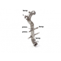 Tramo Sustitución Catalizador + Tramo Sustitución Filtro Antipartículas Acero Inox Grupo N   
 Es Necesario Reprogramar La Centr