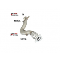 Tramo Supresor Filtro Antipartículas Gr. N Acero Inox
 Es Necesario Reprogramar La Centralita
 Volkswagen Touareg(Typ 7l) 2002>>