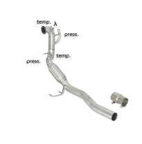 Tramo Supresor Catalizador + Tramo Supresor Filtro Antipartículas Acero Inox Grupo N- Mot.Bxj (1896cc) - Mot.Bls (1896cc) - Mot.