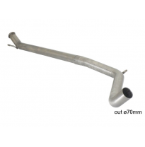 Tramo Intermedio Grupo N Acero Inox - Línea Con Diámetro Mejorado 70 Mm
  Peugeot Rcz 1.6 Turbo (147kw) 2010&gt;&gt;2015 Ragazzon