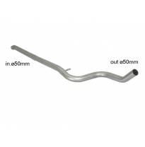 Tramo Intermedio Grupo N Acero Inox - Línea Con Diámetro Mejorado 50 Mm
  Peugeot 208 1.6vti (88kw) 2012&gt;&gt; Ragazzon