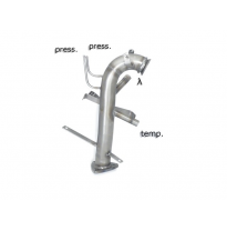 Tramo Sustitución Catalizador + Tramo Sustitución Filtro Antipartículas Acero Inox Grupo N - Mot.Z22d1 (2231cc) Euro5
 Es Necesa