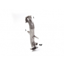 Tramo Sustitución Catalizador Grupo N Acero Inox   
 Línea Con Diámetro Mejorado 76 Mm
 Es Necesario Reprogramar La Centralita 