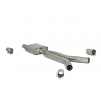 Tramo Intermedio Con Escape Acero Inox  
 Línea Con Diámetro Mejorado 70 Mm
 Ford Mustang Mk6 2015&gt;&gt; Cabrio 2.3i Ecoboost (2