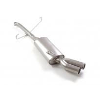 Tramo intermedio grupo N en acero inox + Silencioso trasero en acero inox con salidas redondas 2x70 mm asimetricas</p>
 
 
 CON