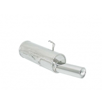 Escape Trasero Acero Inox Con Salida Redonda 80 Mm
  Peugeot 106 1.6 Gti 16v (88kw) 1996 &gt;&gt; 2000 Ragazzon