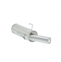 Silencioso Trasero Acero Inox Con Salida Redonda 80 Mm
  Citroen Saxo Vts 1.6 16v (88kw) 1996 &gt; 2000 Ragazzon