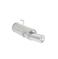 Escape Trasero Acero Inox Con Salida Redonda 102 Mm
  Peugeot 206 2.0i Hdi (66kw) Xs 2000&gt;&gt; Ragazzon