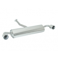 Silencioso Trasero Doble Acero Inox Salidas Redondas 102 Mm
  Mazda Rx - 8 170kw 2003&gt;&gt; Ragazzon