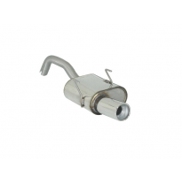 Escape Trasero Acero Inox Con Salida Redonda 90 Mm
  Fiat Panda Ii (Typ169) 1.4 16v 100hp 10/2006&gt;&gt; Ragazzon