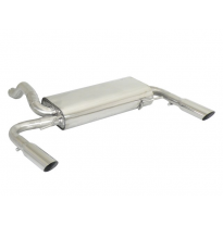 Escape Trasero Doble Acero Inox Salidas Redondas 76 Mm Sport Line
  Renault Clio Mk3 2005&gt;&gt;2012 2.0 16v Rs (145kw) + F1 Team