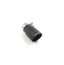 Cola redonda 80 mm Sport Line Black en acero inox</p>
 con tubo de entrada 60,5 mm </p>
 largura 160 mm</p>
 - Universal Colas d