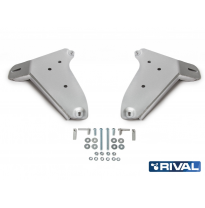 Protector Aluminio 4 mm Rival brazos delanteros Volkswagen Amarok  2,0TDI; 3,0TDI 2010-2016; 2016-2021