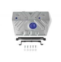 Protector Aluminio 4 mm Rival motor (placa 1) Toyota Land Cruiser Prado 150 J15 2,7; 2,8TD; 4,0 2017-