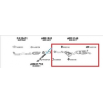 Alfa 145/146 2.0 95-96*silencioso Tras