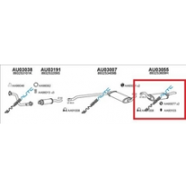 Audi 80 1.6/1.8 Td*sil.Tras