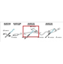 Audi A4 Kat Avant 1.6i 11/94-10/96*s.Cen