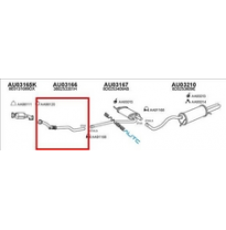 Audi A4/A6/Passat 1.8/2.0 94-*Tubo Delantero