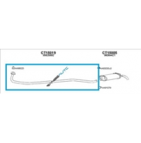 Citroen Ax 10/11*tubo Colector