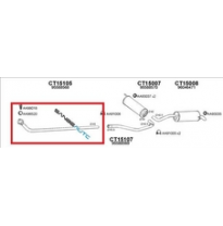 Citroen Bx 1.4 82-* Tubo Colector
