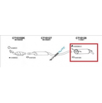 Citroen Xantia Kat1.6*silen. Trasero