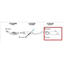 Citroen Xantia Kat 2.0i 3/93-*Sil. Tras*