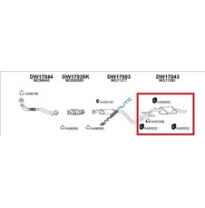 Daewoo Nubira 1.6 16v Katv 97-*Sil Tras