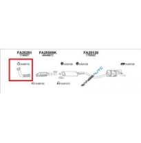 Fiat Punto Gt 1.4 93-* Tubo Colector