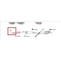 Fiat Punto Td 93-* Tubo Colector