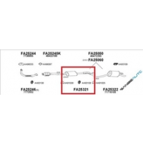 Fiat Punto 55 93-*Escape Del