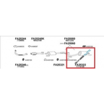 Fiat Punto 55 93-*Escape Tr Simples