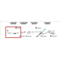 Fiat Punto 1.9d 99-*Tubo Colector