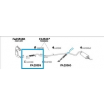 Fiat Seicento 1.1 Kat 01-*Tubo Del