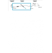 Fiat Grande Punto/Evo 1.3 05-*Tubo Delanter.