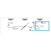 Ford Escort 1.3/4/6 86*sil.Tras