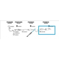 Ford Escort Orion 90-92*sil.Tras